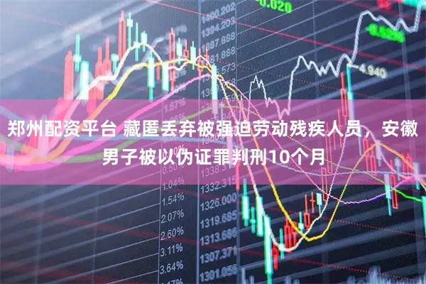 郑州配资平台 藏匿丢弃被强迫劳动残疾人员，安徽男子被以伪证罪判刑10个月